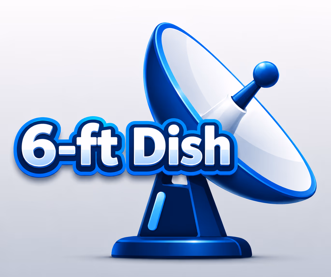 6-ft dish