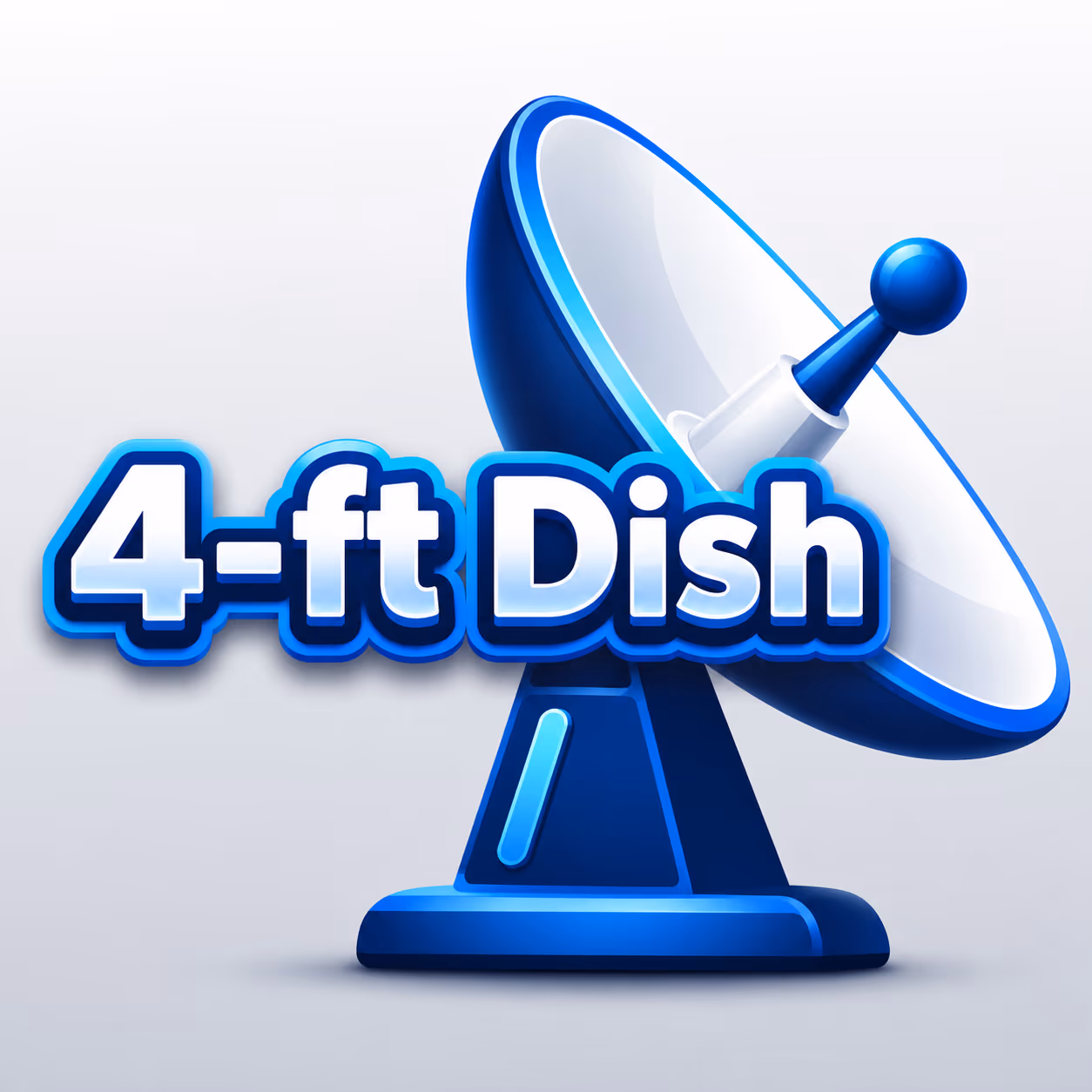 4-ft dish