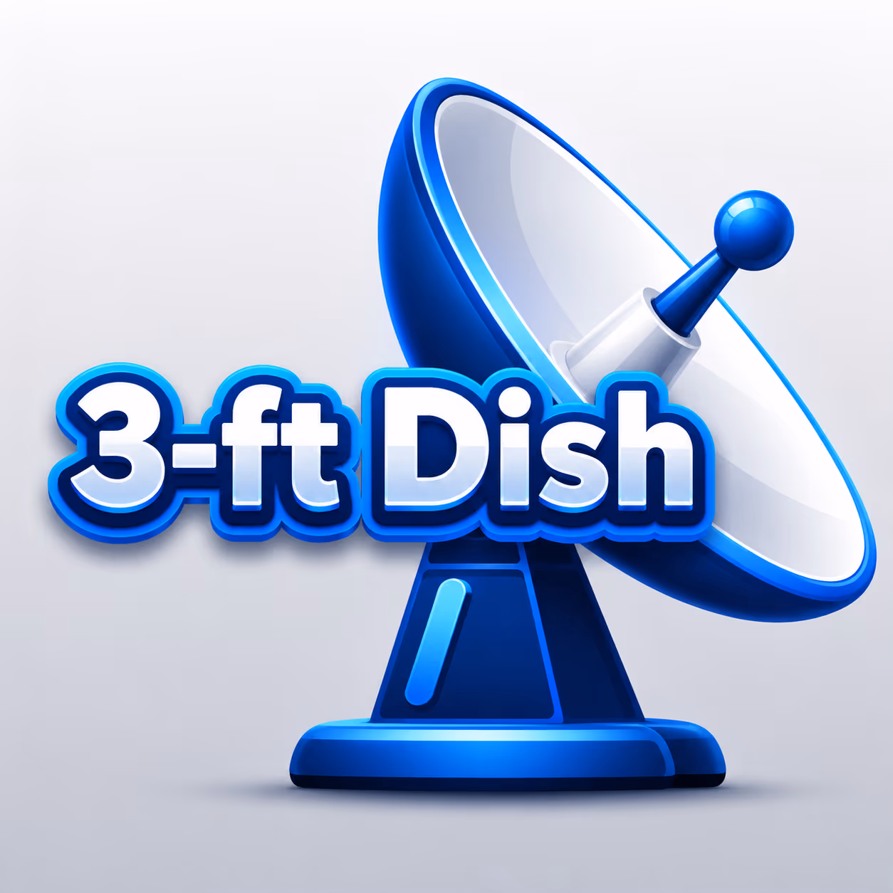 3-ft dish