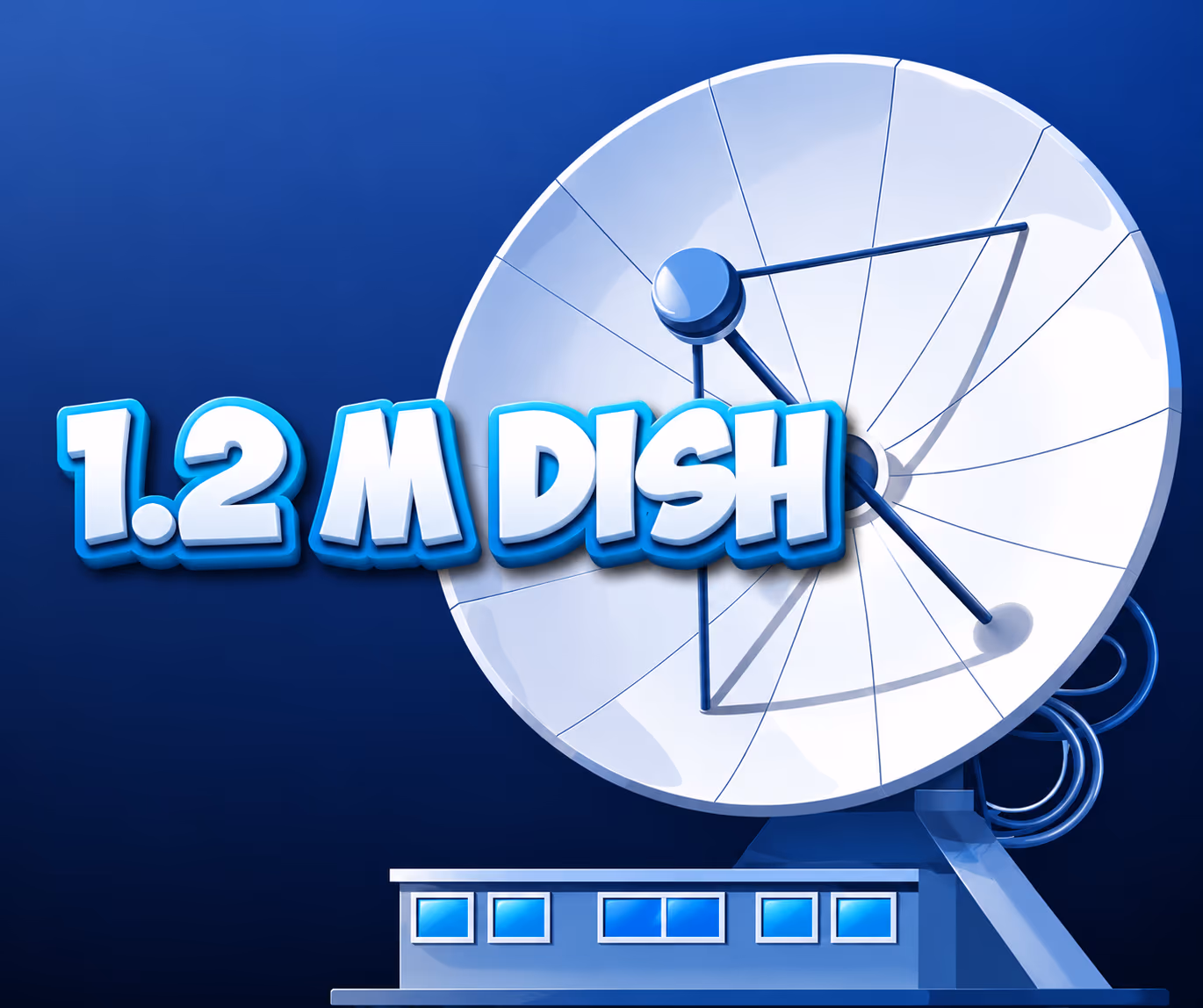1.2 m dish
