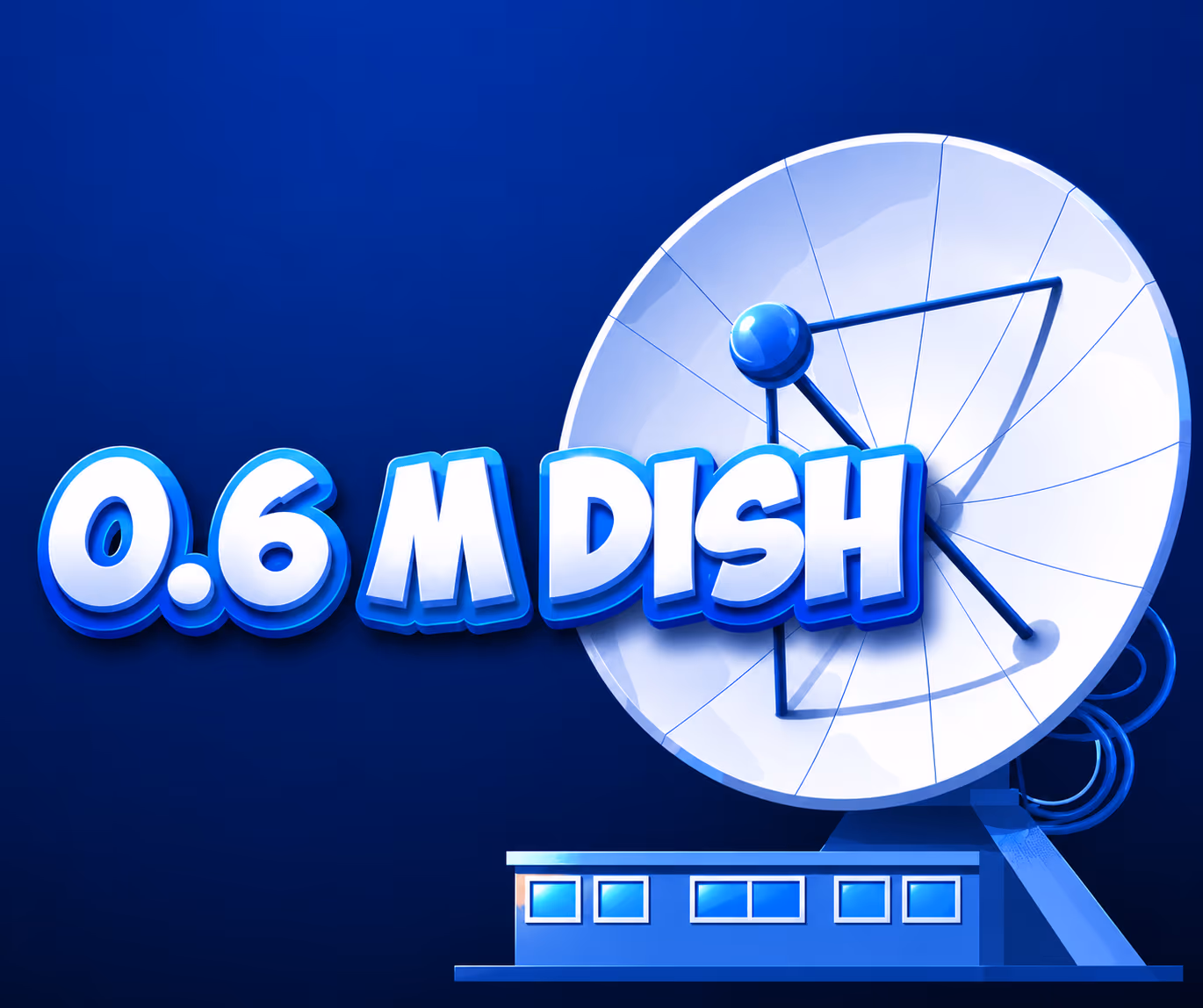 0.6 m dish